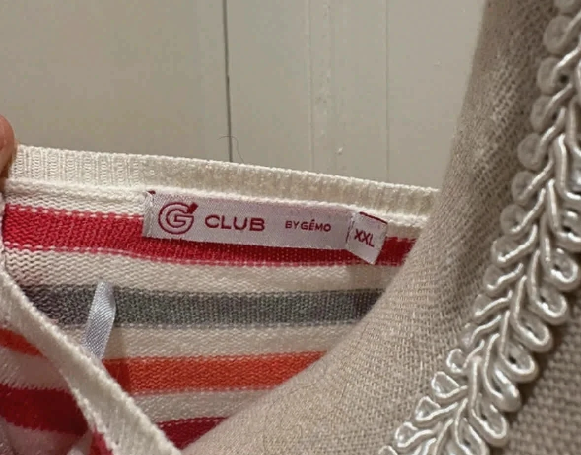 Sudadera de rayas Gémo XXL – photo 2